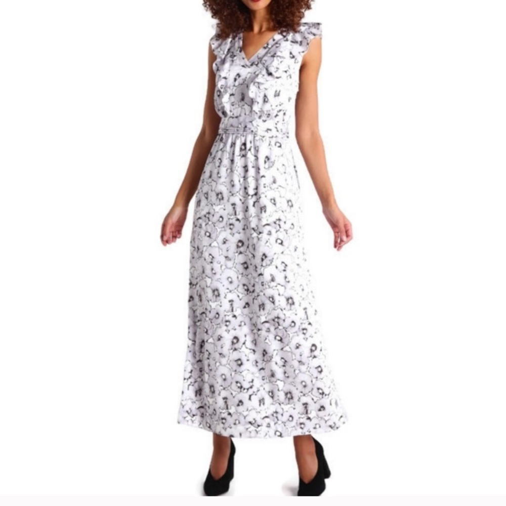 Banana Republic EUC floral maxi dress 4